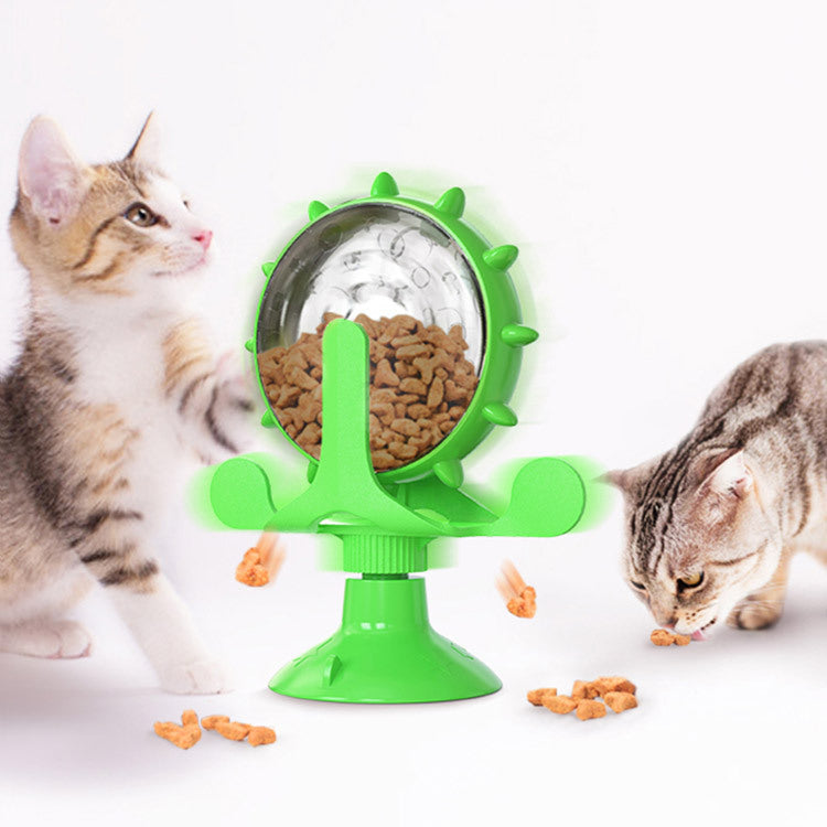 Cat Food Spinning Windmill