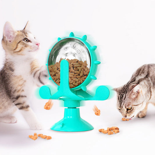 Cat Food Spinning Windmill