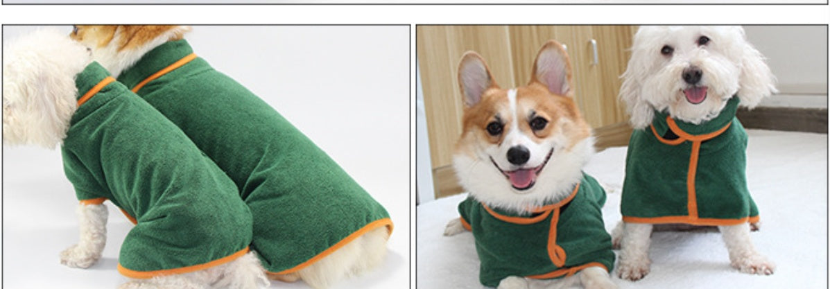 Pet Bathing Robe