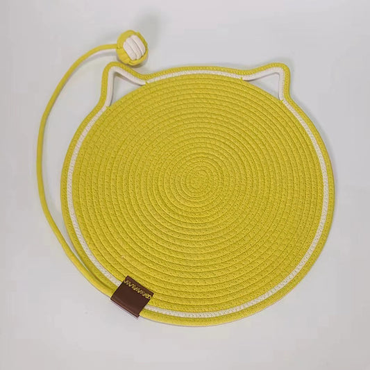 Braided Cotton Rope Cat Mat