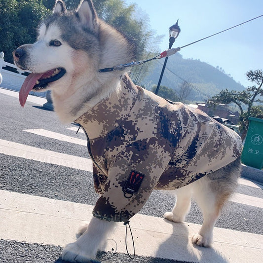 Pet custom outdoor camouflage clothing