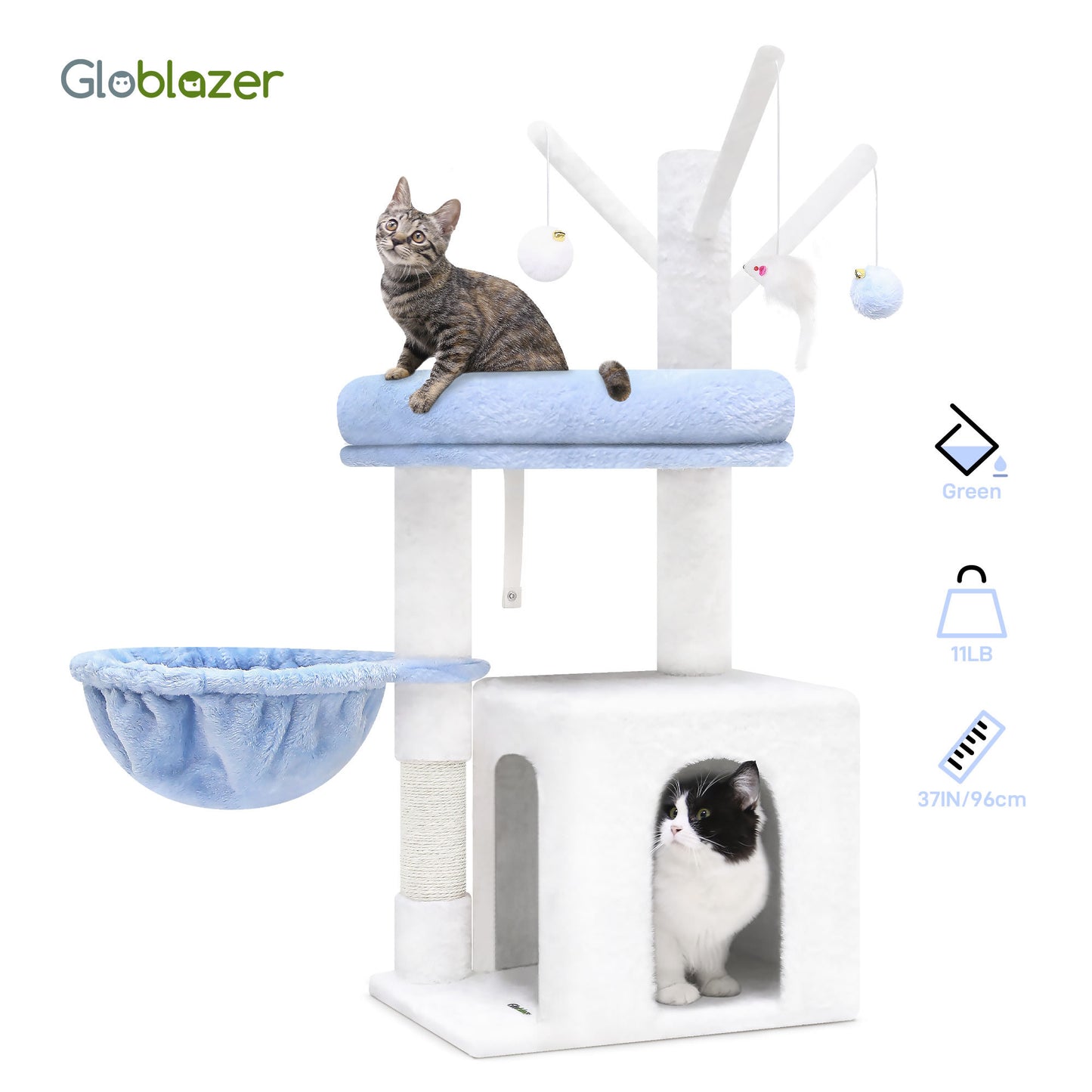 39 Inch Cat Climbing Frame