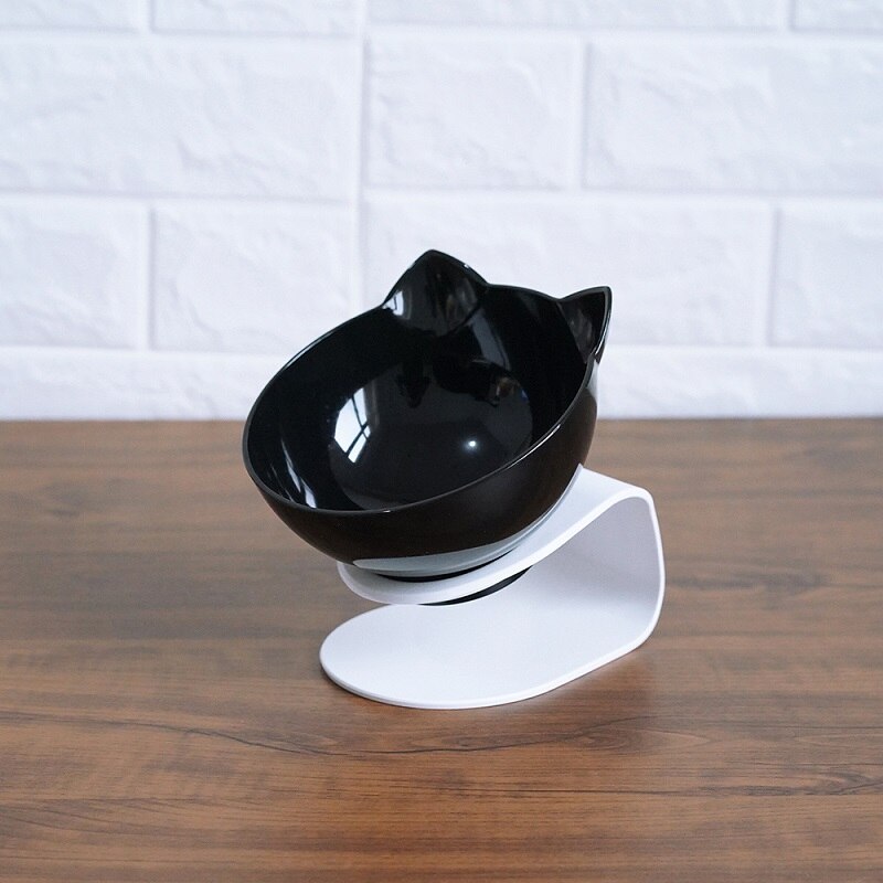 Cat Double Bowl  Protects Cervical Vertebra