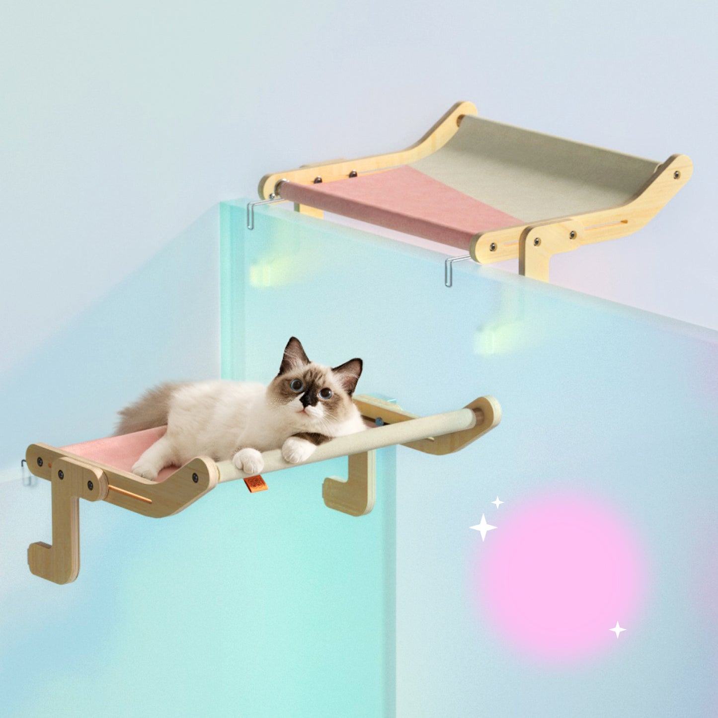 Mewoofun Pet Cat Window Perch