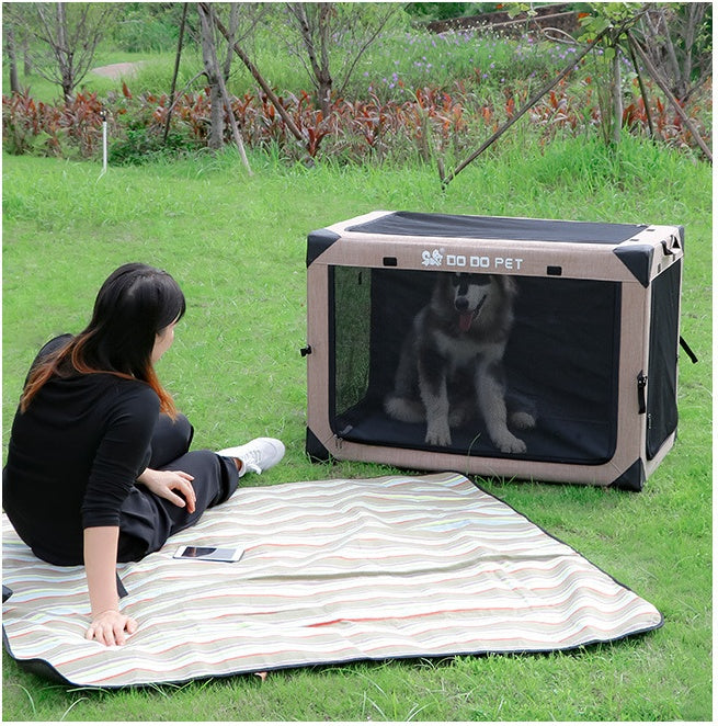 One Piece Collapsible Cloth Kennel Tent