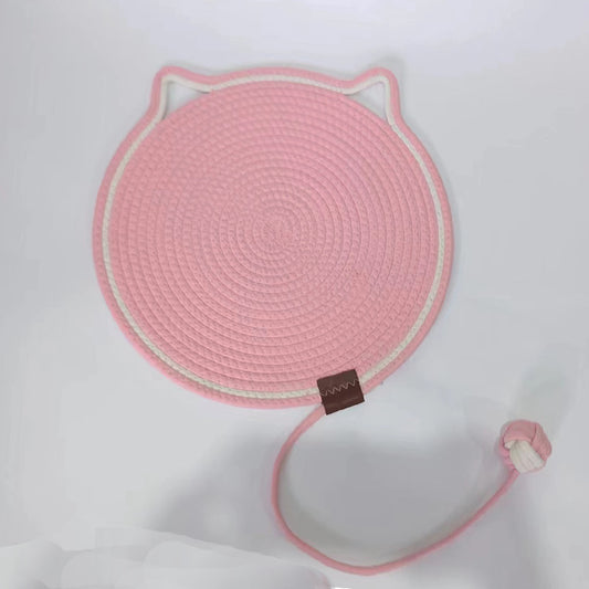 Braided Cotton Rope Cat Mat