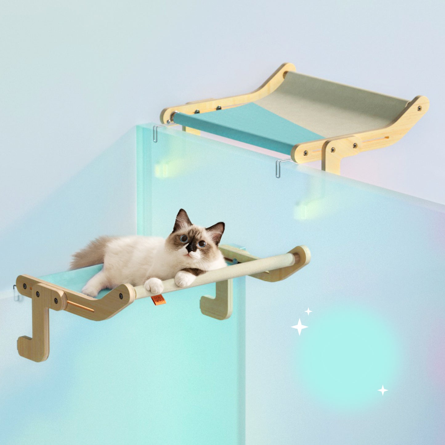 Mewoofun Pet Cat Window Perch