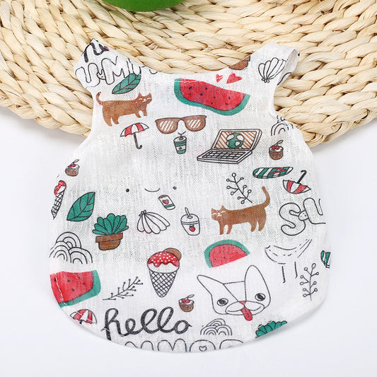 Pet vest shirt