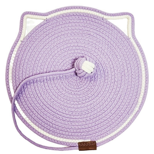 Braided Cotton Rope Cat Mat